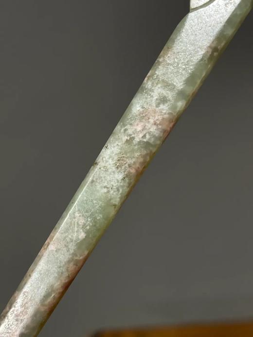 和田青白玉凤鸟钮发簪，顺丰包邮 商品图4