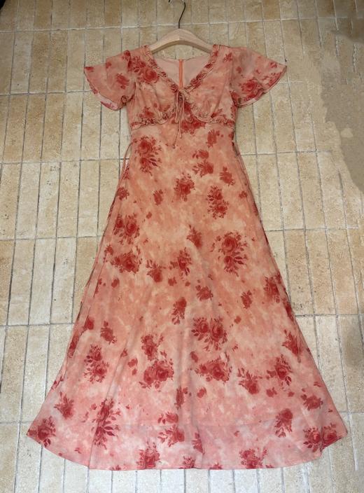 【门店同款】ENJOY夏季“悠然之境”蔷薇晕染长裙 163793869 商品图1