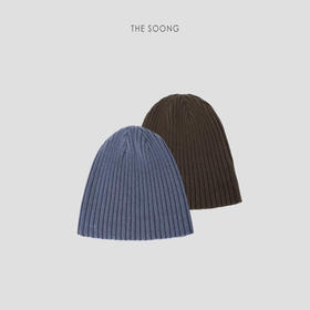 THESOONG|经典纯棉保暖弹力百搭纯色针织帽HWMZ7525