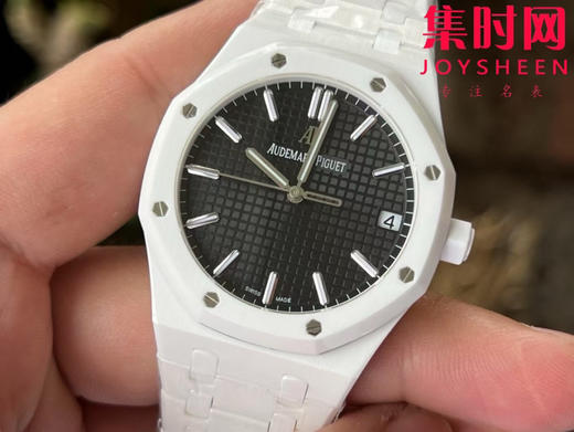 爱彼 APS皇家橡树15500系列 皇家橡树全陶瓷 男士腕表 新到货，凭借陶瓷材质与Cal.4302一体机 商品图3