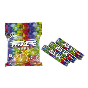 荷氏 薄荷糖 什锦水果味三条装 9粒*条 (102g) 清爽 糖果休闲零食 /休闲食品 /糖果 /薄荷糖 商品图1