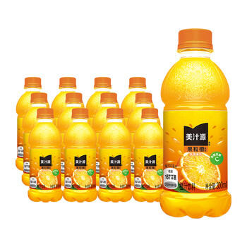 可口可乐（Coca-Cola）美汁源 Minute Maid 果粒橙 橙汁果汁饮料 300ml*12瓶 /水饮冲调 /饮料 /果蔬汁/饮料 商品图3