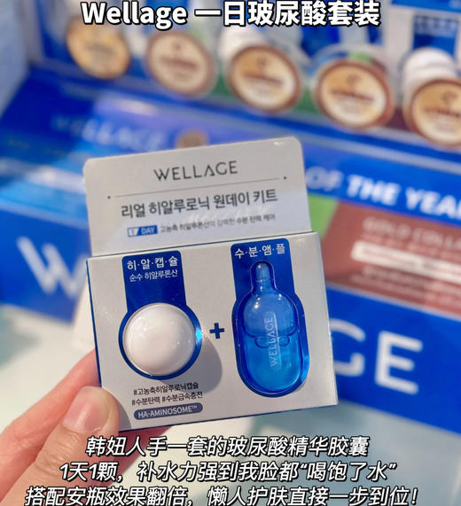 韩国wellage玻尿酸精华球-1个 商品图0