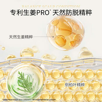 滋源生姜防脱洗发水侧柏叶固发强韧洗头水男女士油性200ml /个人护理 /洗发护发 /洗发水 商品图5