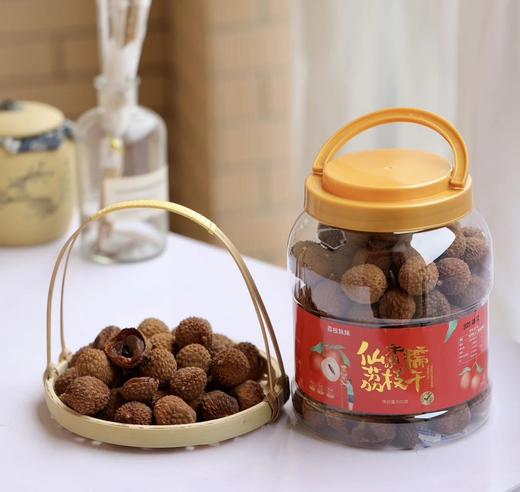 仙糯荔枝干，大罐装500g。59.9当季新货仙香糯荔枝干精选仙香糯荔枝鲜果72小时低温烘烤制成！6斤鲜果制成一斤干果荔枝干收到需冷藏！基地直邮 商品图8