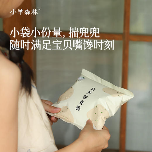 「山药荞麦脆」谷蔬含量≥80%  脾胃友好谷力满满 一口轻薄酥脆 商品图4