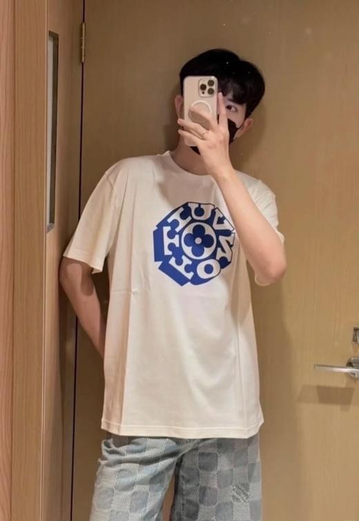 驴家  25ss联名Flower印花字母T恤 男女同款（DY） 商品图8