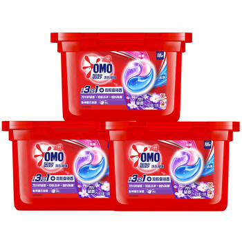 奥妙（OMO）三合一洗衣凝珠薰衣草54颗(18*3盒) 浓缩洗衣液 持久留香除菌除螨 /家庭清洁/纸品 /衣物清洁 /洗衣凝珠 商品图7