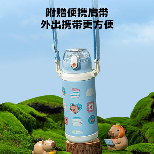 膳魔师 双盖保温杯 550ml/600ml 萌宠系列 商品图1