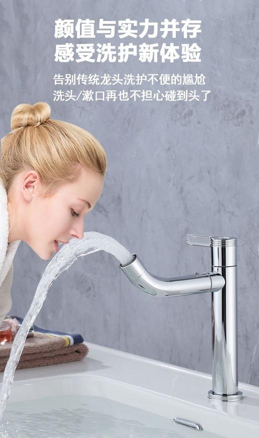 6037潘帕斯单冷可转动龙头-电镀 商品图1