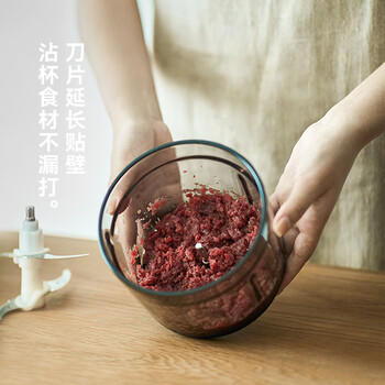 olayks立时 绞肉机 家用料理机 辅食机婴儿 绞馅机碎肉机搅拌机 打肉机打蒜器肉馅机 /家用电器 /厨房小电 /绞肉/切菜机 商品图7