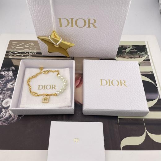 迪奥小白方牌珍珠手链（ZS*XTY） 商品图0