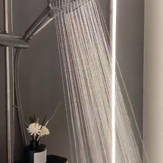 6036卡蜜拉全铜数显钢琴花洒-枪灰 商品图4