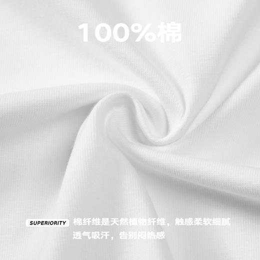 NPC潮牌100%棉城堡印花圆领长袖T恤光变男秋季宽松舒适NP57TL43 商品图4