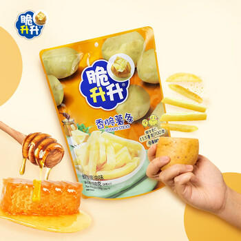脆升升薯条蜂蜜黄油味非油炸香脆原薯鲜切袋装100g /休闲食品 /膨化食品 /薯条 商品图2