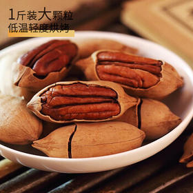 百历坚 罐装碧根果500g 每日坚果特好剥一斤装 休闲零食大罐装年货送礼 /休闲食品 /坚果炒货 /长寿果/碧根果