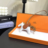 Hermes 爱马仕 焦糖色 rodeo小马挂件 商品缩略图0