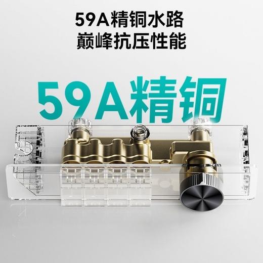 5957伯尔尼四档按键花洒-枪灰（全铜水路） 商品图1