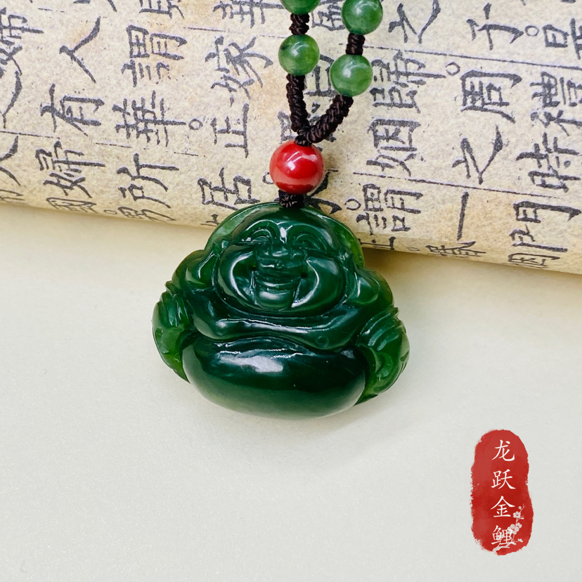 和田玉小佛公吊坠