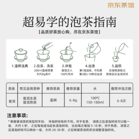 大益 茶叶 普洱茶熟茶 唛号茶2020年7672饼茶 357g  /水饮冲调 /茗茶 /普洱