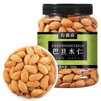 农香森 原味巴旦木仁500g罐装新鲜口感 坚果年货烘焙干果零食 /休闲食品 /坚果炒货 /巴旦木/桃仁 商品图3