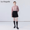 天猫同步【莱赛尔、轻薄凉感】拉夏贝尔/La Chapelle圆领长袖衬衫轻薄透气高级感长袖衬衣 商品缩略图4