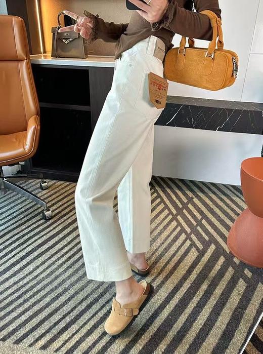 【换季清仓】2025四面弹牛仔裤，显瘦窄版直筒裤！ 商品图1