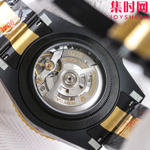 劳力士 BLAKEN 改装水鬼全黑 间金黑水鬼黑武士 男士腕表 商品图8