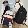 书包女大学生高中生中学生简约双肩包大容量减负男背包潮初中生 商品缩略图3