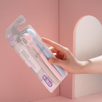 舒客【肖战同款】宽头高密洁齿软毛牙刷3支装  护龈深洁齿缝 新老随机 /个人护理 /口腔护理 /牙刷 商品图4