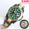 劳力士 BLAKEN 改装水鬼全黑 间金绿水鬼黑武士 男士腕表 商品缩略图2