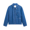 NPC潮牌不规则口袋设计翻领牛仔拉链夹克男短款秋季新款NP57DC09 商品缩略图5