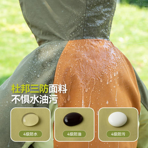 【三防小软壳】嘟嘟家宝宝三穿衣秋款儿童摇粒绒内胆外套秋装上衣 商品图2