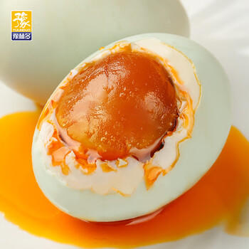 豫林多咸鸭蛋 60g*20枚家庭装 红泥腌制端午节送货团购鸭蛋不咸 /休闲食品 /蛋类制品 /鸭蛋类 商品图5