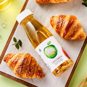 绿杰苹果醋饮料280ml*15瓶整箱 发酵型苹果醋0蔗糖0添加脂肪饮料 /水饮冲调 /饮料 /果蔬汁/饮料 商品图4