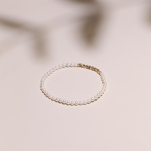 方糖系列  淡水珍珠手链3-3.5mm 商品图8