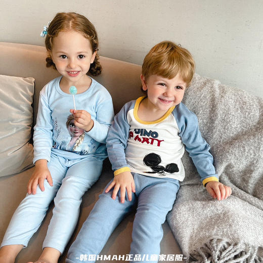 【49.9元/2套起】儿童纯棉秋衣裤套装男童女童内衣家居服套装秋冬保暖 商品图2