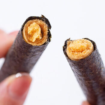 味滋源 肉松海苔卷100g*3罐夹心海苔 紫菜卷儿童即食休闲零食 /休闲食品 /海味零食 /海苔 商品图1