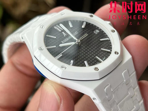 爱彼 APS皇家橡树15500系列 皇家橡树全陶瓷 男士腕表 新到货，凭借陶瓷材质与Cal.4302一体机 商品图6