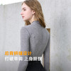 【莱赛尔】三彩2025秋季新款半高领T恤木耳边上衣修身内搭打底衫M 商品缩略图1