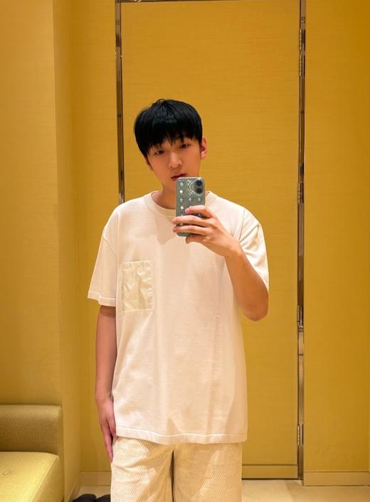 驴家  25ss口袋提花针织T恤 男女同款（DY） 商品图0