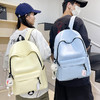 双肩包大容量旅行背包男士简约女休闲日系初中生高中大学生书包男 商品缩略图2