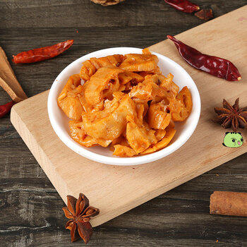 卤门家族藕片黑鸭味26g*20袋/盒 办公室休闲零食香辣藕片卤藕零食特产 /休闲食品 /豆干/素食零食 /卤味蔬菜零食 商品图1