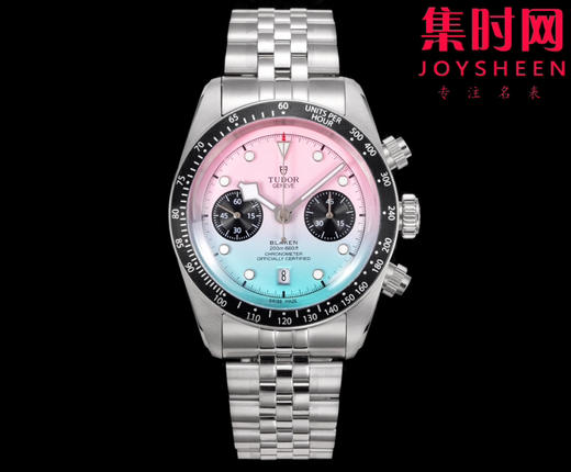 帝舵 3T碧湾计时系列 渐变色 男士腕表 是一款融合潜水表传统与赛车计时功能的混合型腕表 商品图0