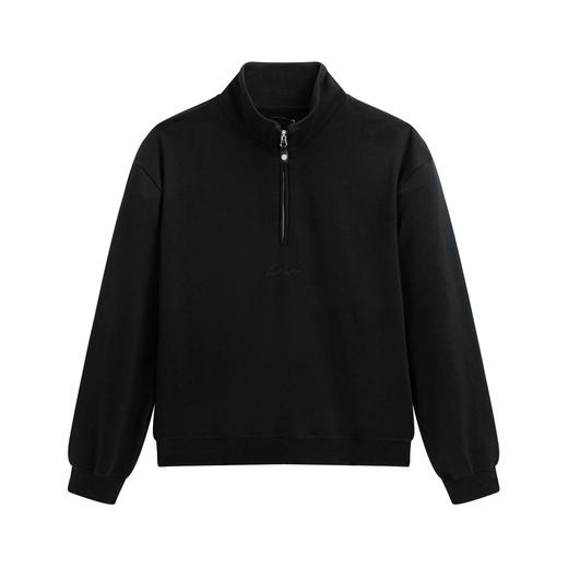 NPC潮牌后颈抽绳半开襟拉链卫衣男立领秋新款宽松口袋NP57ST15 商品图5