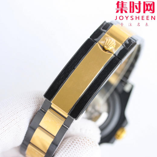 劳力士 BLAKEN 改装水鬼全黑 间金绿水鬼黑武士 男士腕表 商品图6