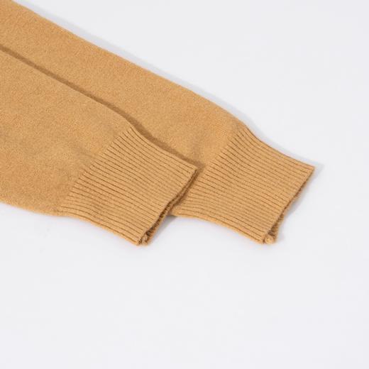 茧墨 亲肤绒简约百搭V领针织开衫 商品图3