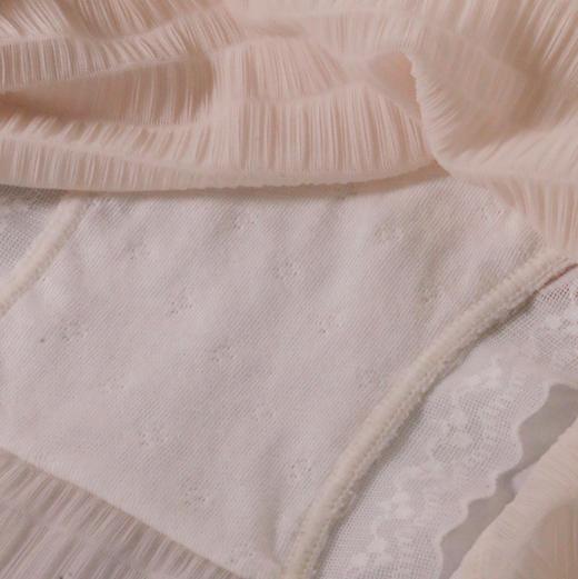 轻盈透气泡泡纹理女士内裤 高弹柔软 100%棉内档 一组4色 商品图1