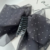 波点款满天星黑纱马尾抓夹纪念日百货门店同款164344803 商品缩略图3