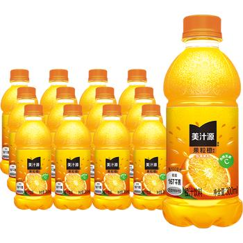 可口可乐（Coca-Cola）美汁源 Minute Maid 果粒橙 橙汁果汁饮料 300ml*12瓶 /水饮冲调 /饮料 /果蔬汁/饮料 商品图5